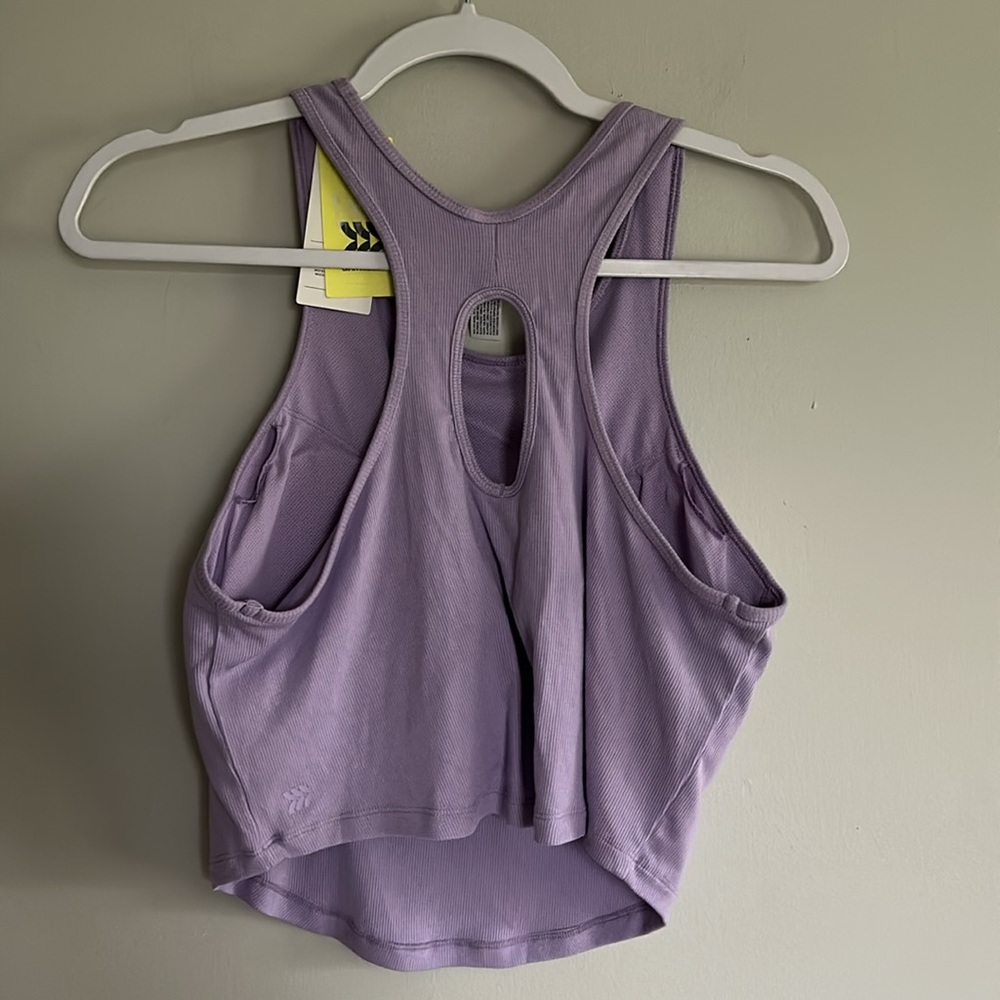 All in motion Lavender workout bra/tank - Picture 3 of 3